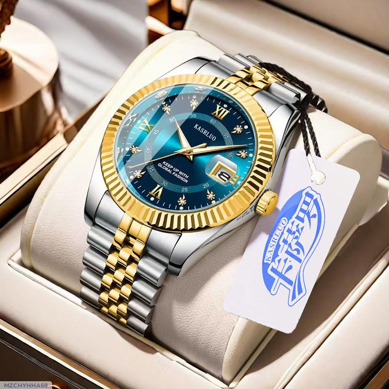 New in stock men's non-mechanical quartz log watch