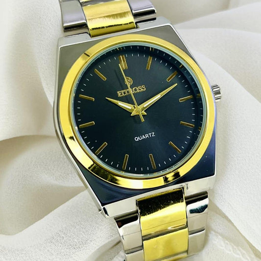 Men's Water Resistant Quartz Chain Strap Watch